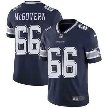 Nike Connor McGovern Youth Limited Dallas Cowboys Navy Team Color Vapor Untouchable Jersey
