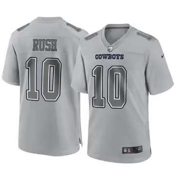 Nike Cooper Rush Men's Game Dallas Cowboys Gray Atmosphere Fashion Jersey