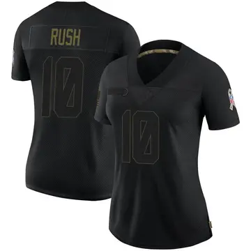 Nike Cooper Rush Women's Limited Dallas Cowboys Black 2020 Salute To Service Jersey
