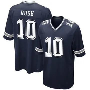 Nike Cooper Rush Youth Game Dallas Cowboys Navy Team Color Jersey