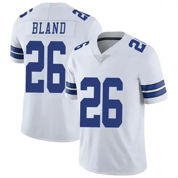 Nike DaRon Bland Men's Limited Dallas Cowboys White Vapor Untouchable Jersey
