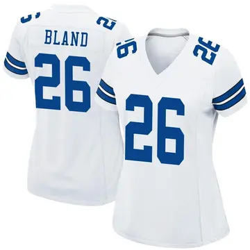 Nike DaRon Bland Women's Game Dallas Cowboys White Jersey