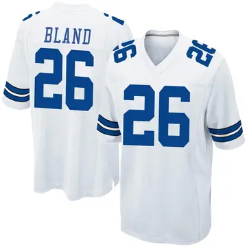 Nike DaRon Bland Youth Game Dallas Cowboys White Jersey