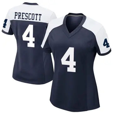 Nike Dak Prescott Women's Game Dallas Cowboys Navy Alternate Jersey