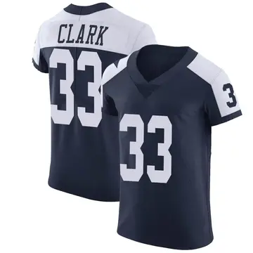 Nike Damone Clark Men's Elite Dallas Cowboys Navy Alternate Vapor Untouchable Jersey