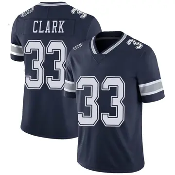 Nike Damone Clark Men's Limited Dallas Cowboys Navy Team Color Vapor Untouchable Jersey