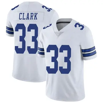 Nike Damone Clark Men's Limited Dallas Cowboys White Vapor Untouchable Jersey