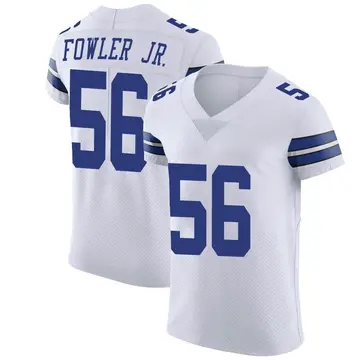Nike Dante Fowler Jr. Men's Elite Dallas Cowboys White Vapor Untouchable Jersey