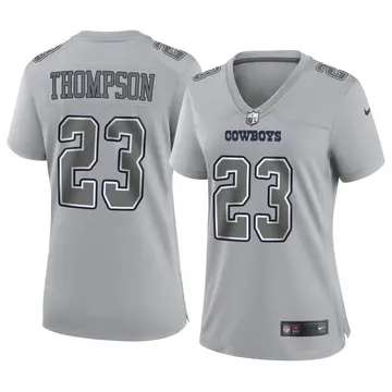 Nike Darian Thompson Women's Game Dallas Cowboys Gray Atmosphere Fashion Jersey