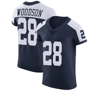 Nike Darren Woodson Men's Elite Dallas Cowboys Navy Alternate Vapor Untouchable Jersey