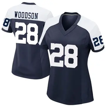 Nike Darren Woodson Women's Game Dallas Cowboys Navy Alternate Jersey