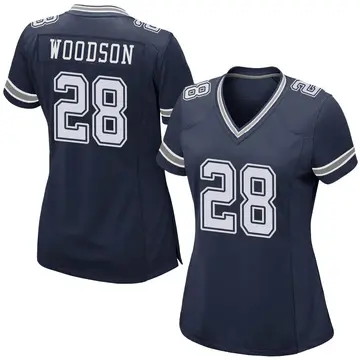 Nike Darren Woodson Women's Game Dallas Cowboys Navy Team Color Jersey