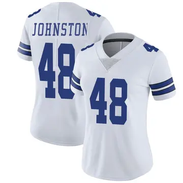 Nike Daryl Johnston Women's Limited Dallas Cowboys White Vapor Untouchable Jersey