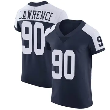 Nike Demarcus Lawrence Men's Elite Dallas Cowboys Navy DeMarcus Lawrence Alternate Vapor Untouchable Jersey