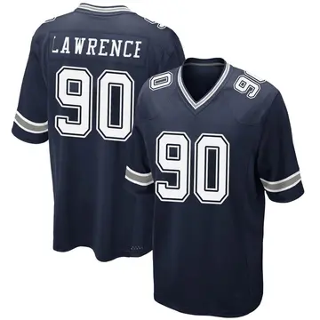 Nike Demarcus Lawrence Men's Game Dallas Cowboys Navy DeMarcus Lawrence Team Color Jersey