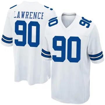 Nike Demarcus Lawrence Men's Game Dallas Cowboys White DeMarcus Lawrence Jersey