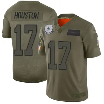 Nike Dennis Houston Youth Limited Dallas Cowboys Camo 2019 Salute to Service Jersey