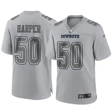 Nike Devin Harper Men's Game Dallas Cowboys Gray Atmosphere Fashion Jersey