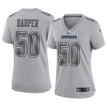Nike Devin Harper Women's Game Dallas Cowboys Gray Atmosphere Fashion Jersey