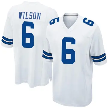 Nike Donovan Wilson Men's Game Dallas Cowboys White Jersey