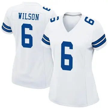 Nike Donovan Wilson Women's Game Dallas Cowboys White Jersey