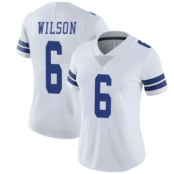 Nike Donovan Wilson Women's Limited Dallas Cowboys White Vapor Untouchable Jersey