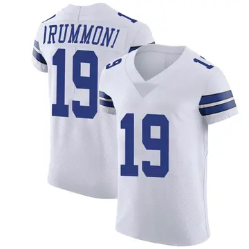 Nike Dontario Drummond Men's Elite Dallas Cowboys White Vapor Untouchable Jersey