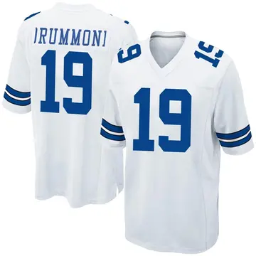 Nike Dontario Drummond Men's Game Dallas Cowboys White Jersey