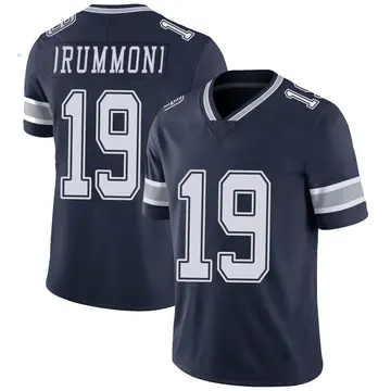 Nike Dontario Drummond Men's Limited Dallas Cowboys Navy Team Color Vapor Untouchable Jersey
