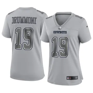 Nike Dontario Drummond Women's Game Dallas Cowboys Gray Atmosphere Fashion Jersey