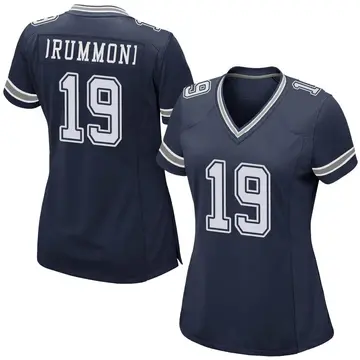 Nike Dontario Drummond Women's Game Dallas Cowboys Navy Team Color Jersey