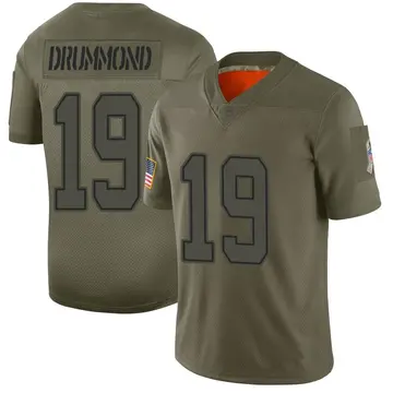 Nike Dontario Drummond Youth Limited Dallas Cowboys Camo 2019 Salute to Service Jersey