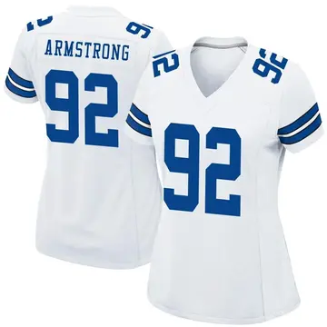 Nike Dorance Armstrong Women's Game Dallas Cowboys White Jersey