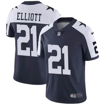 Nike Ezekiel Elliott Youth Limited Dallas Cowboys Navy Alternate Vapor Untouchable Jersey