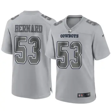 Nike Francis Bernard Men's Game Dallas Cowboys Gray Atmosphere Fashion Jersey