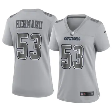 Nike Francis Bernard Women's Game Dallas Cowboys Gray Atmosphere Fashion Jersey