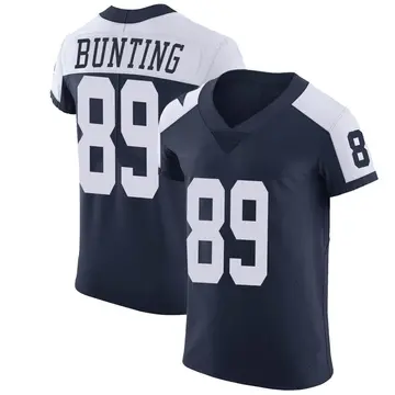 Nike Ian Bunting Men's Elite Dallas Cowboys Navy Alternate Vapor Untouchable Jersey