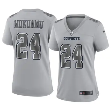 Nike Israel Mukuamu Women's Game Dallas Cowboys Gray Atmosphere Fashion Jersey