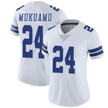 Nike Israel Mukuamu Women's Limited Dallas Cowboys White Vapor Untouchable Jersey