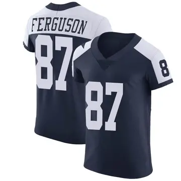 Nike Jake Ferguson Men's Elite Dallas Cowboys Navy Alternate Vapor Untouchable Jersey