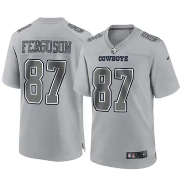 Nike Jake Ferguson Men's Game Dallas Cowboys Gray Atmosphere Fashion Jersey
