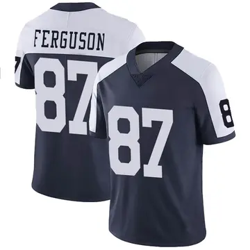 Nike Jake Ferguson Men's Limited Dallas Cowboys Navy Alternate Vapor Untouchable Jersey