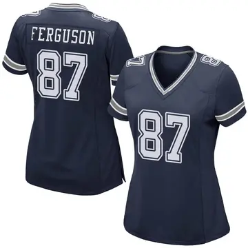 Nike Jake Ferguson Women's Game Dallas Cowboys Navy Team Color Jersey