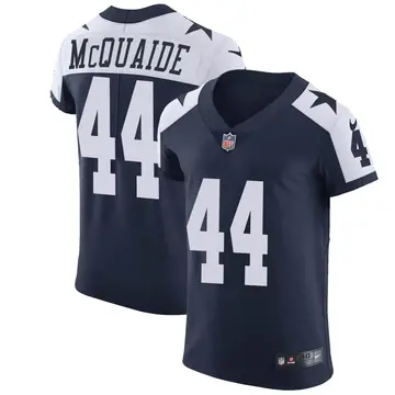 Nike Jake McQuaide Men's Elite Dallas Cowboys Navy Alternate Vapor Untouchable Jersey