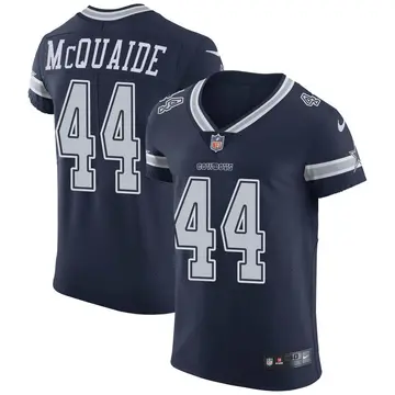 Nike Jake McQuaide Men's Elite Dallas Cowboys Navy Team Color Vapor Untouchable Jersey