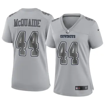 Nike Jake McQuaide Women's Game Dallas Cowboys Gray Atmosphere Fashion Jersey