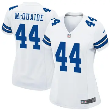 Nike Jake McQuaide Women's Game Dallas Cowboys White Jersey