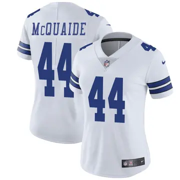 Nike Jake McQuaide Women's Limited Dallas Cowboys White Vapor Untouchable Jersey