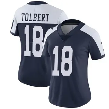 Nike Jalen Tolbert Women's Limited Dallas Cowboys Navy Alternate Vapor Untouchable Jersey