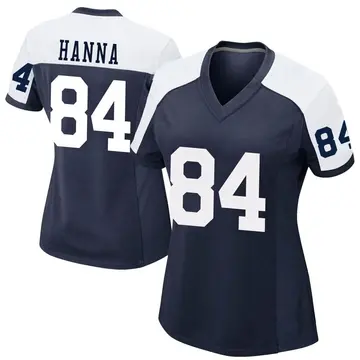 Nike James Hanna Women's Game Dallas Cowboys Navy Alternate Jersey